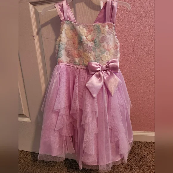 jona michelle purple dress Jona Michelle Girls Purple Lace Dress Size 5T